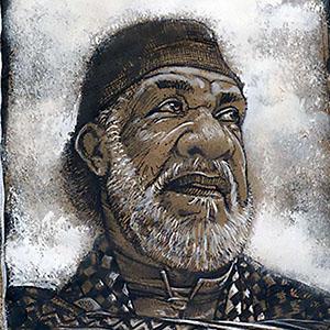 Illustration: African leader