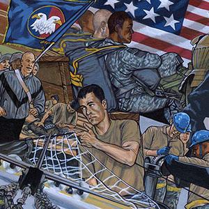 Illustration: Day in the life of Fort Bragg