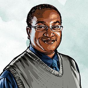 Illustration: 2015 Billboard of Myron Pitts